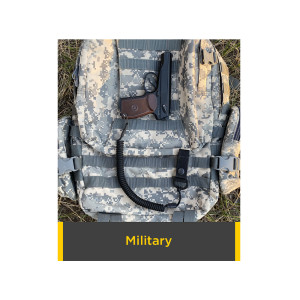 DRAGONNE DE SÉCURITÉ EDCX NOIR