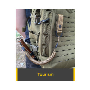 DRAGONNE DE SÉCURITÉ EDCX COYOTE