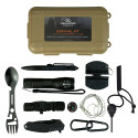KIT SURVIE HIGHLANDER BOITE WATERPROOF