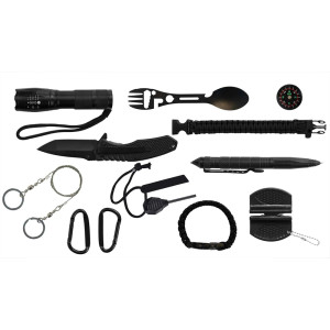 KIT SURVIE HIGHLANDER BOITE WATERPROOF