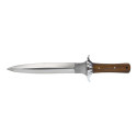 DAGUE VENERIE DOUBLE TRANCHANT BOIS DE ROSE