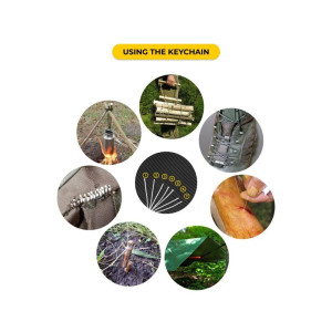 PORTE CLÉS TACTIQUE EDCX VERT