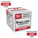 MUNITIONS WINCHESTER 9X19 (9MM PARA) CW9MM12450 LES 50