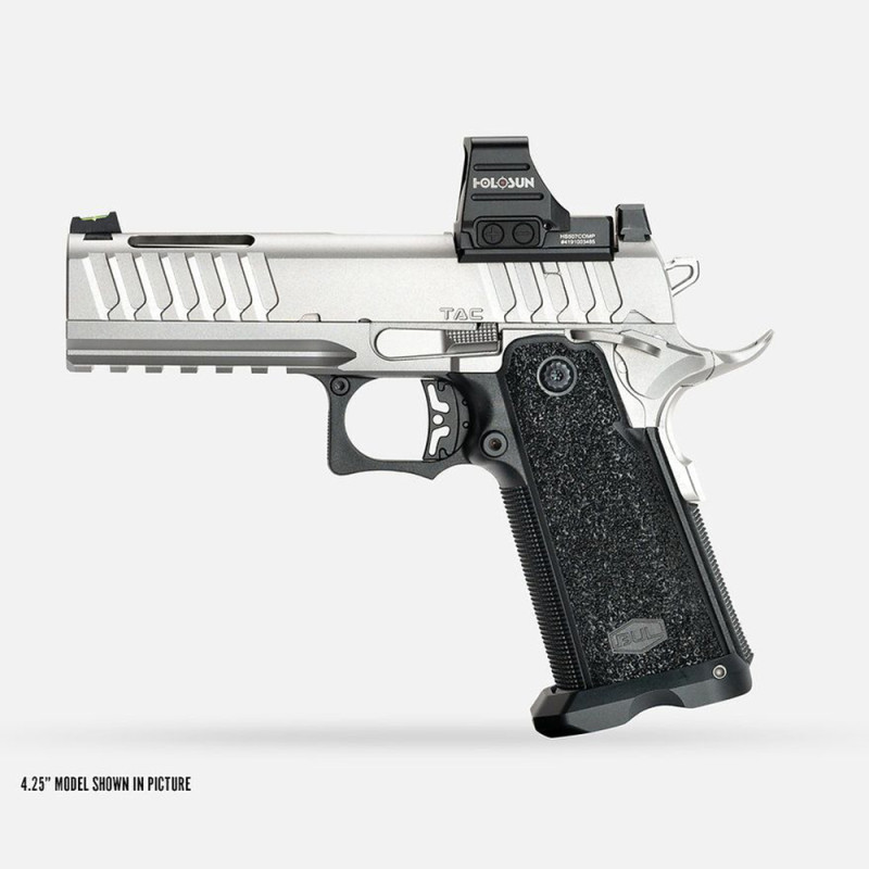 PISTOLET BUL ARMORY SAS II TAC GEN 5 SILVER 4.25" CALIBRE 9X19
