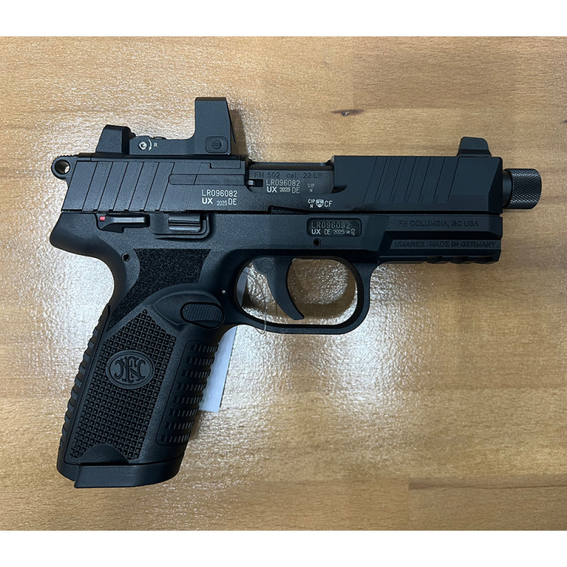 PACK PISTOLET FN 502 BLACK + VISEUR VECTOR OPTICS FRENZY