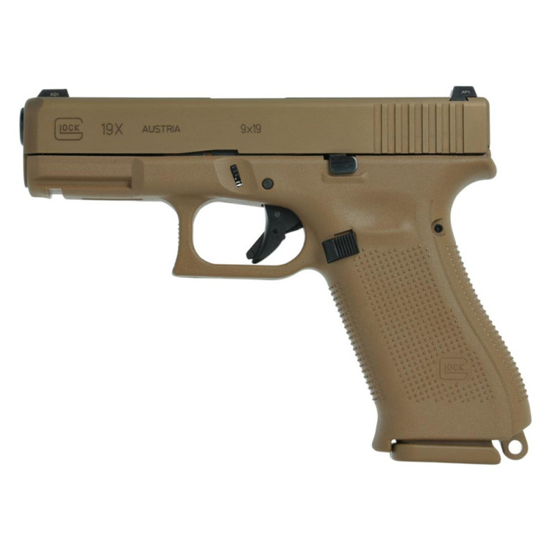PISTOLET GLOCK 19X COYOTE 9X19 70397