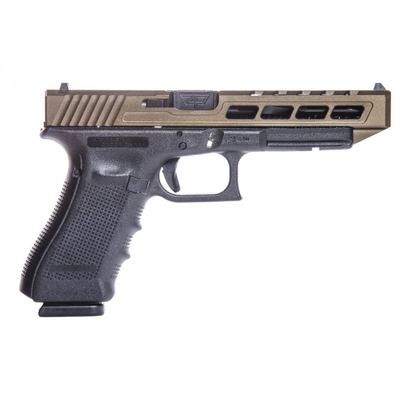 PISTOLET GLOCK ZAFFIRI CUSTOM 34 GEN4 ZPS.2 MIDNIGHT BRONZE