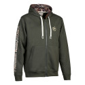 SWEAT SHIRT ZIPPÉ PERCUSSION AFFUT KAKI