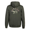 SWEAT SHIRT ZIPPÉ PERCUSSION AFFUT KAKI