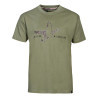 T-SHIRT PERCUSSION PASSION MIGRATEURS KAKI