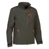 BLOUSON PERCUSSION SOFTSHELL ENFANT KAKI