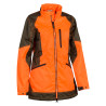 VESTE PERCUSSION MISS TRACK FEMME ORANGE/KAKI