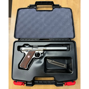 PISTOLET RUGER MARK IV COMPETITION FILETE CAL.22LR
