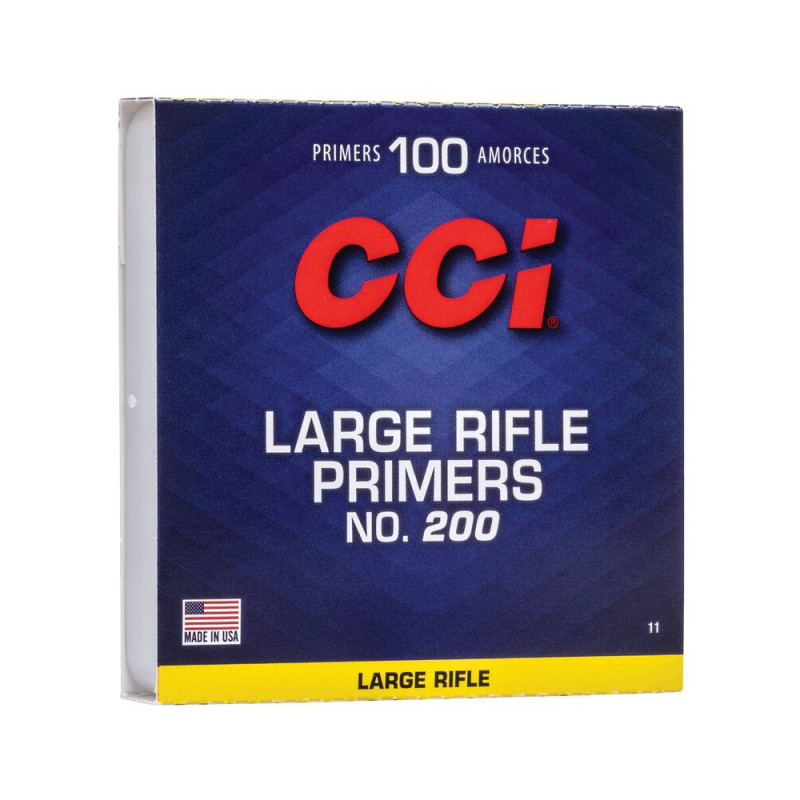 AMORCE CCI STANDARD LARGE RIFLE N°200