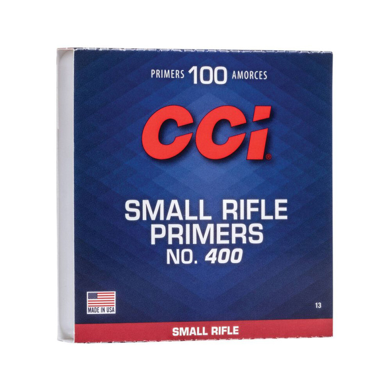 AMORCE CCI STANDARD SMALL RIFLE N°400