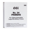 AMORCE CCI LARGE-RIFLE MIL-SPEC NO.34/7.62 PAR 100