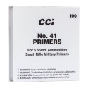 AMORCE CCI SMALL RIFLE MIL-SPEC NO.41/5.56 PAR 100