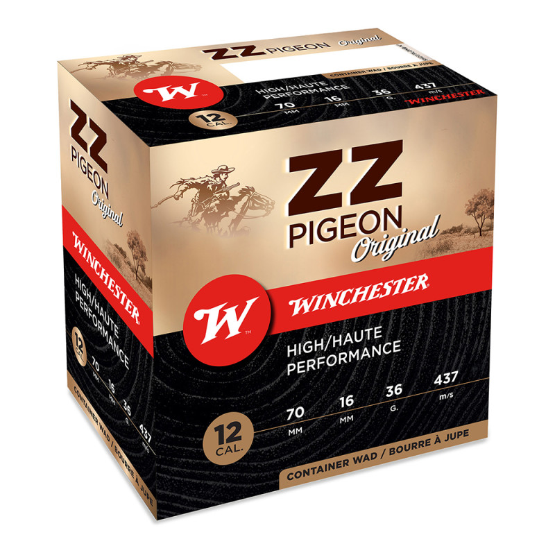 CARTOUCHES WINCHESTER ZZ PIGEON GEN2 CAL.12