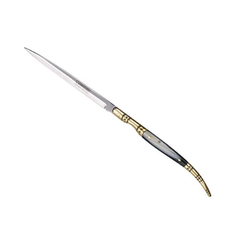COUTEAU STYLET CUDEMAN FACON CORNE 7CM