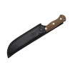 POIGNARD HERBERTZ MICARTA MARRON 16.5CM INOX