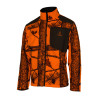 VESTE TREELAND POLAIRE RÉVERSIBLE CAMO ORANGE