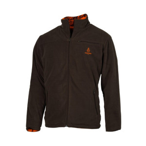 VESTE TREELAND POLAIRE RÉVERSIBLE CAMO ORANGE