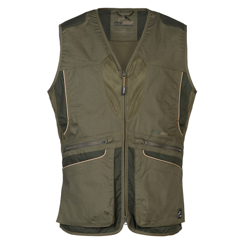 GILET PROHUNT SPRINGER KAKI IBEX