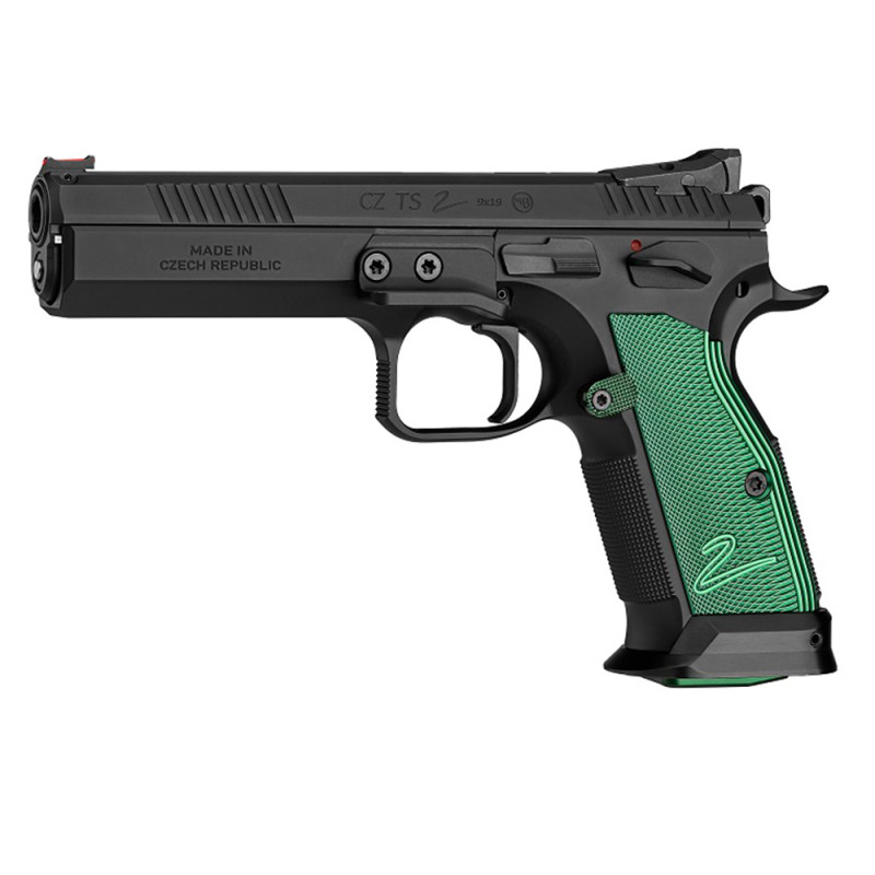 PISTOLET CZ TS 2 RACING GREEN CAL. 9X19
