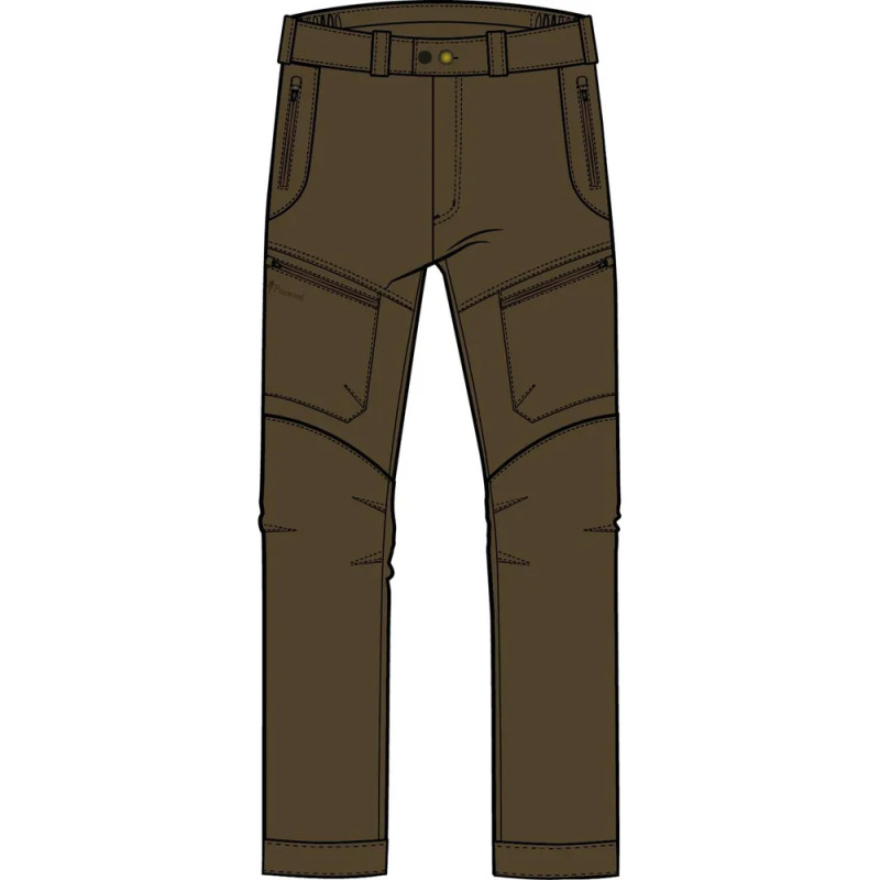 PANTALON PINEWOOD FINNVEDEN HYBRID MARRON