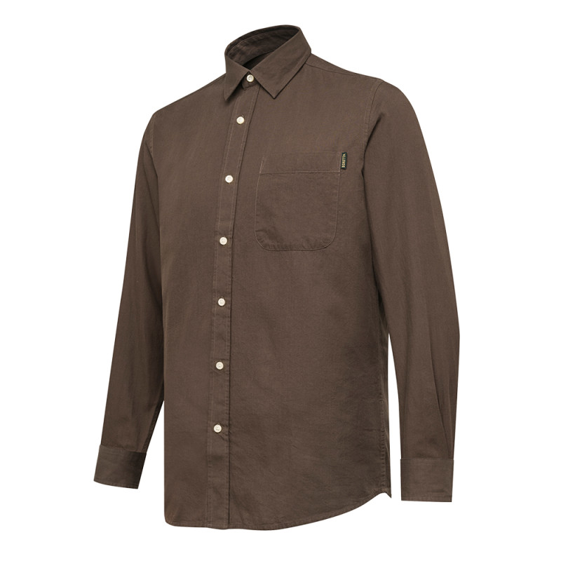 CHEMISE BERETTA BRYGGEN MARRON