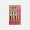 COFFRET CUISINE OPINEL LES ESSENTIELS BOIS X4