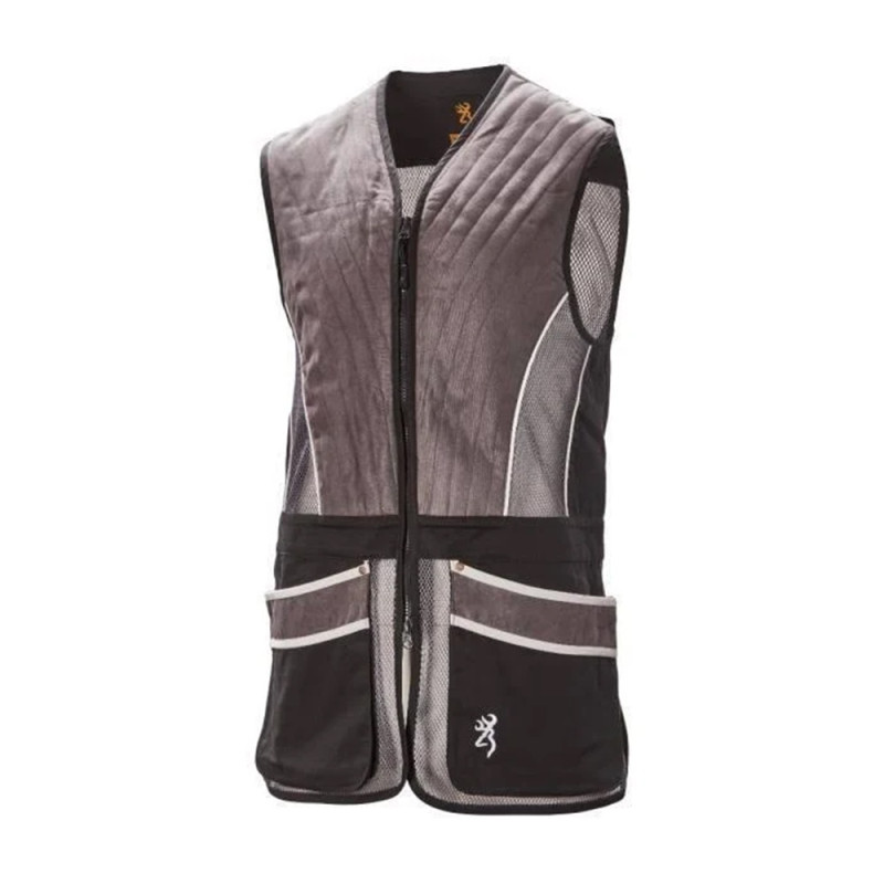 GILET TIR BROWNING PRO SPORT GRIS