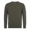PULL BARBOUR ESSENTIAL L/WOOL SEAWEED