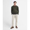 PULL BARBOUR ESSENTIAL L/WOOL SEAWEED