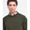 PULL BARBOUR ESSENTIAL L/WOOL SEAWEED