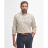 CHEMISE BARBOUR SPORTING REGULAR ROUGE/KAKI