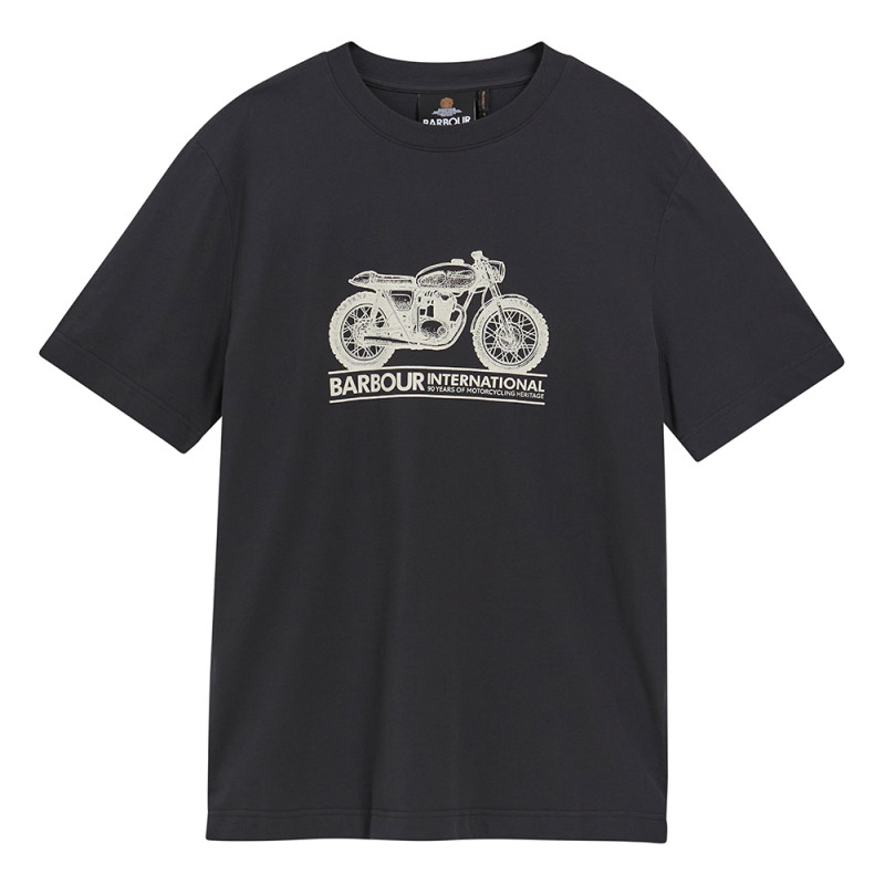 T-SHIRT BARBOUR B.INTL TRITON NOIR
