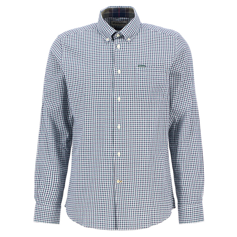 CHEMISE BARBOUR PADSHAW GINGHAM VERT