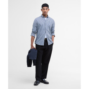 CHEMISE BARBOUR PADSHAW GINGHAM VERT