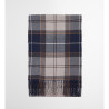 ÉCHARPE GALINGALE GREY MIDNIGHT TARTAN