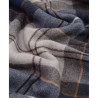 ÉCHARPE GALINGALE GREY MIDNIGHT TARTAN