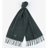 ÉCHARPE BARBOUR PLAIN LAMBSWOOL FOREST GREEN