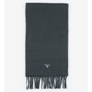 ÉCHARPE BARBOUR PLAIN LAMBSWOOL FOREST GREEN