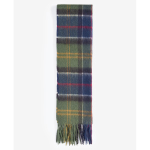 ECHARPE BARBOUR TARTAN LAINE CACHEMIRE