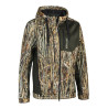 SWEAT A CAPUCHE ZIPPÉ PERCUSSION ROSEAU CAMO WET