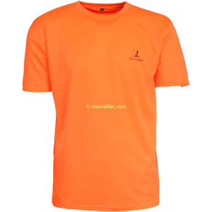 T-SHIRT PERCUSSION BATTUE FLUO