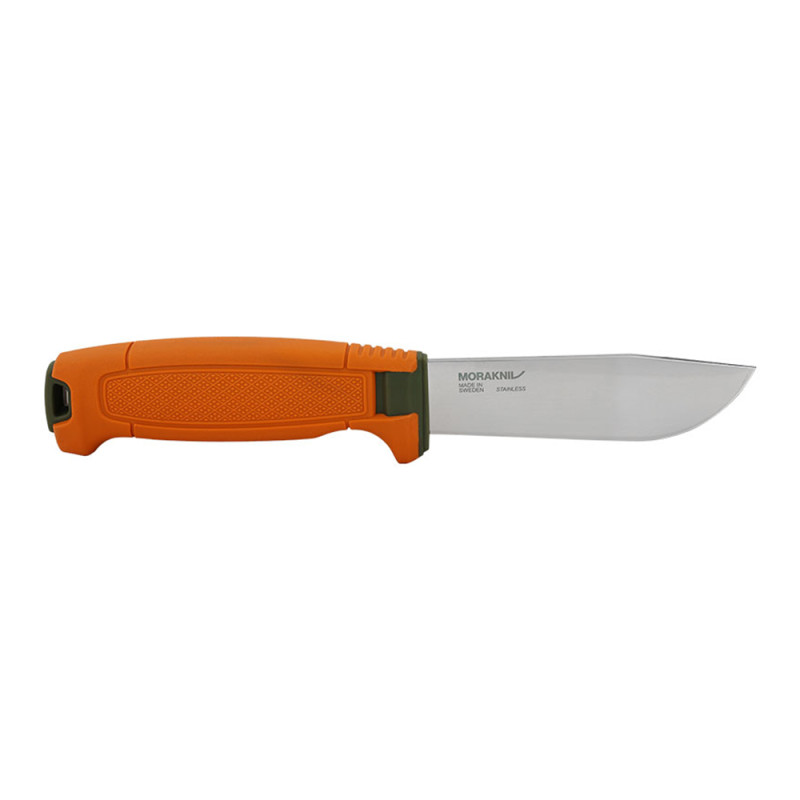 COUTEAU MORAKNIV OLIVE GREEN/BURNT ORANGE