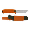 COUTEAU MORAKNIV OLIVE GREEN/BURNT ORANGE