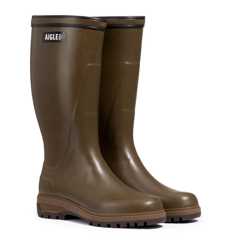 BOTTES AIGLE PARCOURS 3.0 ENDURANCE VERT OLIVE