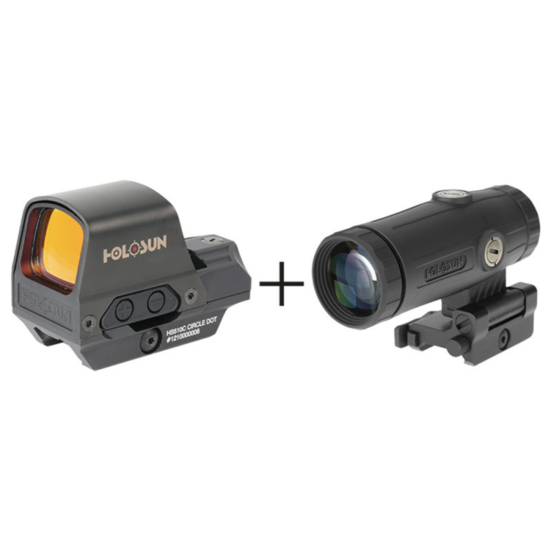 PACK HOLOSUN HS510C + MAGNIFIER HM3X
